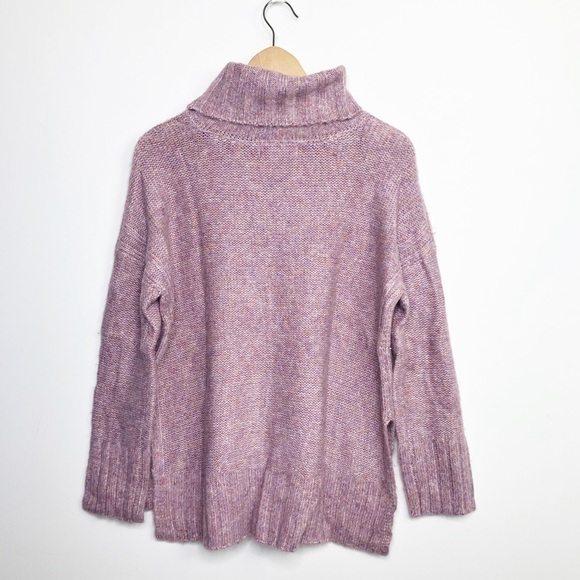 PHILOSOPHY heathered lavender turtleneck sweater - Picture 8 of 9
